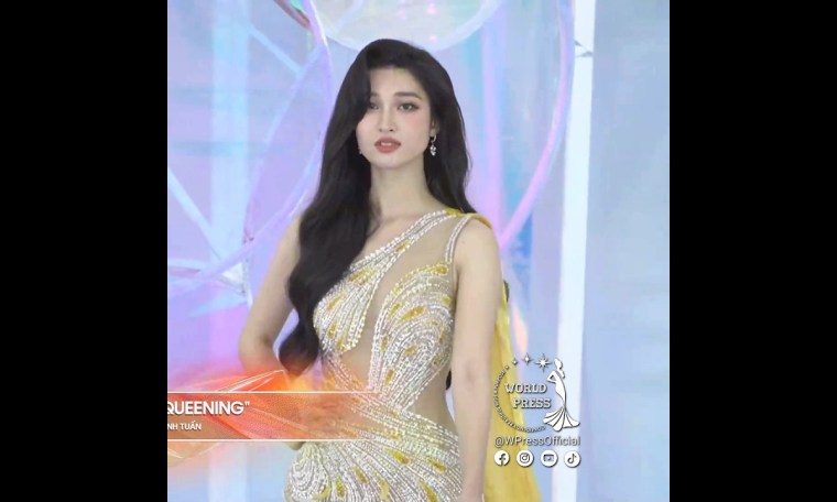 Á hậu Phương Nhi Miss International Vietnam 2023 catwalk first face Hoa Hậu Thế Giới Việt Nam 2023 Á hậu Phương Nhi Miss International Vietnam 2023 catwalk first face Hoa Hậu Thế Giới Việt Nam 2023