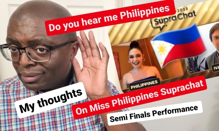 Miss Supranational 2023 Suprachat Semi Finals Miss Philippines Reaction Miss Supranational 2023 Suprachat Semi Finals Miss Philippines Reaction