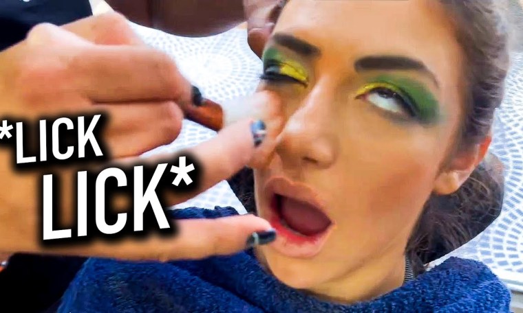 This MUA blends with his SALIVA This MUA blends with his SALIVA