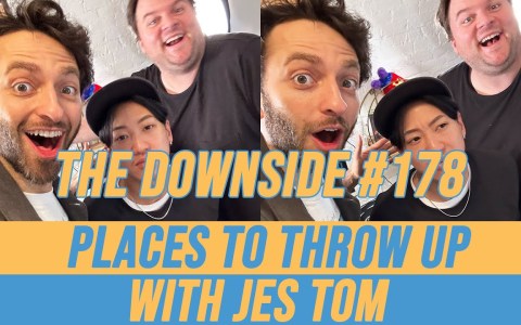 Places To Throw Up with Jes Tom | The Downside with Gianmarco Soresi #178 | Comedy Podcast Places To Throw Up with Jes Tom | The Downside with Gianmarco Soresi #178 | Comedy Podcast