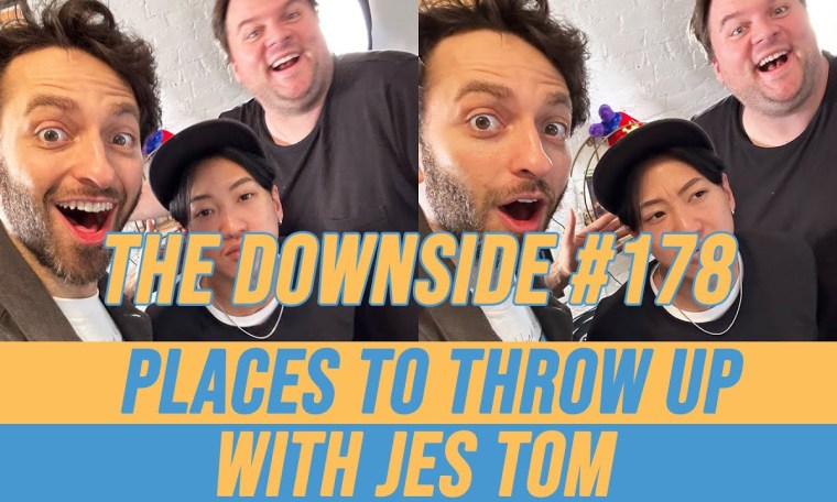 Places To Throw Up with Jes Tom | The Downside with Gianmarco Soresi #178 | Comedy Podcast Places To Throw Up with Jes Tom | The Downside with Gianmarco Soresi #178 | Comedy Podcast