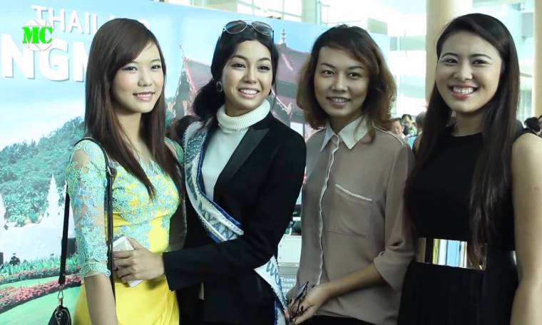 Miss World Pageant 2014 အတွက် လန်ဒန်သို့ ထွက်ခွာခဲ့တဲ့ ဝိုင်းလေး Miss World Pageant 2014 အတွက် လန်ဒန်သို့ ထွက်ခွာခဲ့တဲ့ ဝိုင်းလေး