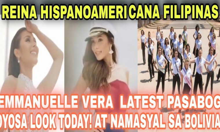 LOOK! Emmanuelle Vera Latest Pasabog Look today at Pre Pageant Activities |Reina Hispanoamerica 2021 LOOK! Emmanuelle Vera Latest Pasabog Look today at Pre Pageant Activities |Reina Hispanoamerica 2021