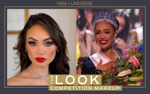 R’Bonney Gabriel PERFECTS HER COMPETITION MAKEUP! | The Look | Miss Universe R’Bonney Gabriel PERFECTS HER COMPETITION MAKEUP! | The Look | Miss Universe