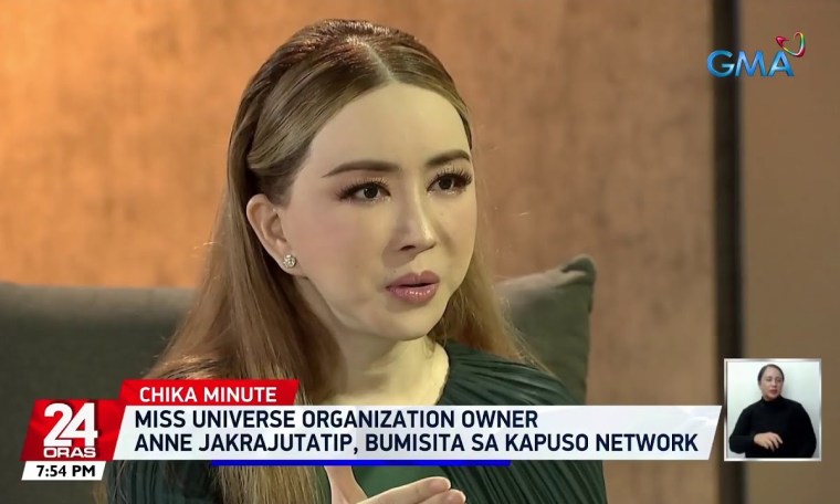 Miss Universe Organization owner Anne Jakrajutatip, bumisita sa Kapuso Network | 24 Oras Miss Universe Organization owner Anne Jakrajutatip, bumisita sa Kapuso Network | 24 Oras