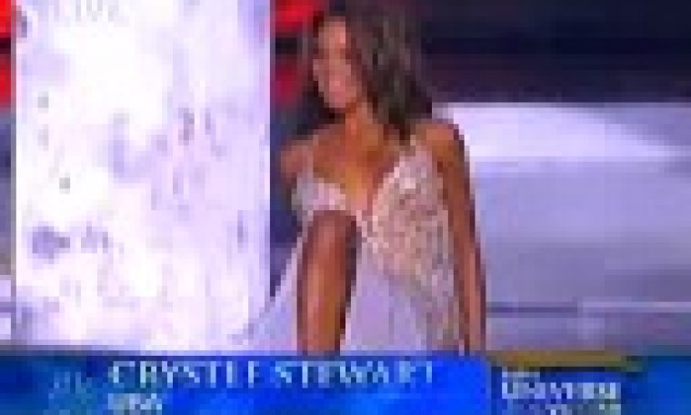 Miss U.S.A falls again in Miss Universe 2008 SLOW MOTIOM Miss U.S.A falls again in Miss Universe 2008 SLOW MOTIOM