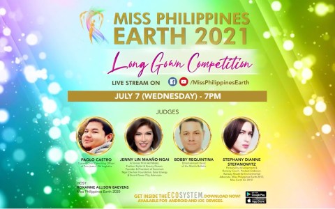 Miss Philippines Earth 2021 Long Gown Competition Miss Philippines Earth 2021 Long Gown Competition