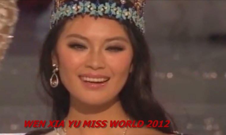Weng Xia Yu Miss World 2012 Weng Xia Yu Miss World 2012