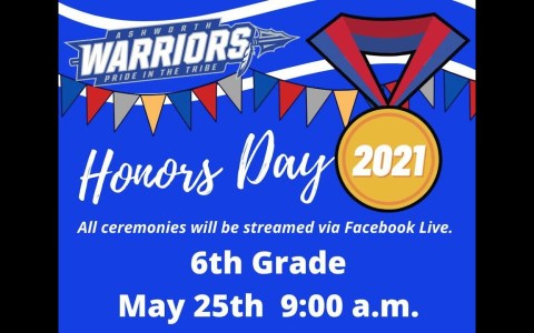 6th grade honors day 2021 6th grade honors day 2021
