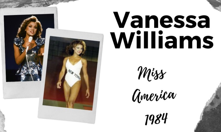 Vanessa Williams in Miss America 1984 Vanessa Williams in Miss America 1984