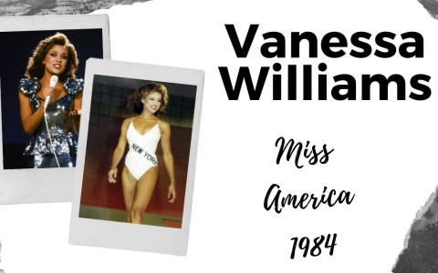 Vanessa Williams in Miss America 1984 Vanessa Williams in Miss America 1984