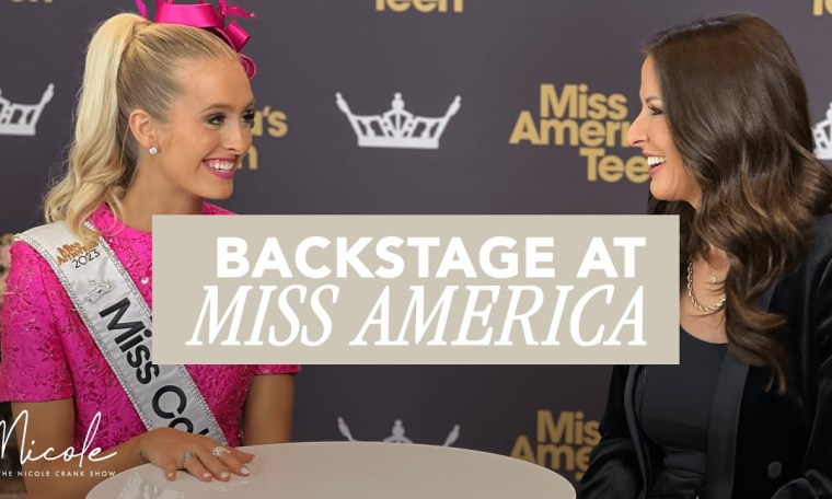 Backstage At Miss America – The Nicole Crank Show Backstage At Miss America – The Nicole Crank Show