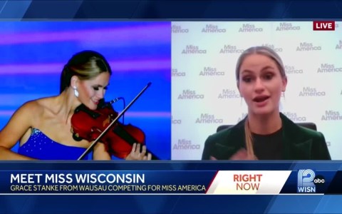 Miss Wisconsin wins talent portion of Miss America competition with violin performance Miss Wisconsin wins talent portion of Miss America competition with violin performance