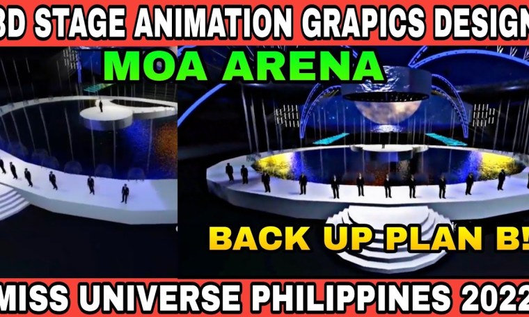 WOW PLAN B! MS UNIVERSE PHILIPPINES STAGE 3D GRAPICS DESIGN! WOW PLAN B! MS UNIVERSE PHILIPPINES STAGE 3D GRAPICS DESIGN!