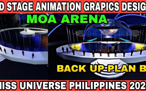WOW PLAN B! MS UNIVERSE PHILIPPINES STAGE 3D GRAPICS DESIGN! WOW PLAN B! MS UNIVERSE PHILIPPINES STAGE 3D GRAPICS DESIGN!