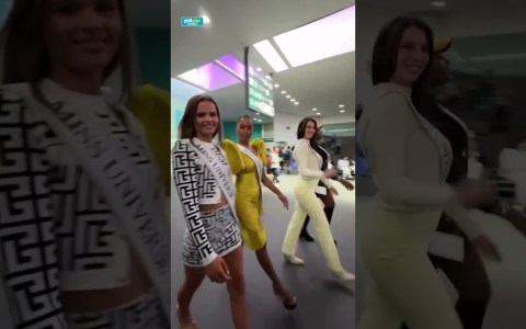 Chelsea Manalo, Miss Universe Philippines, Arrives in Mexico Chelsea Manalo, Miss Universe Philippines, Arrives in Mexico