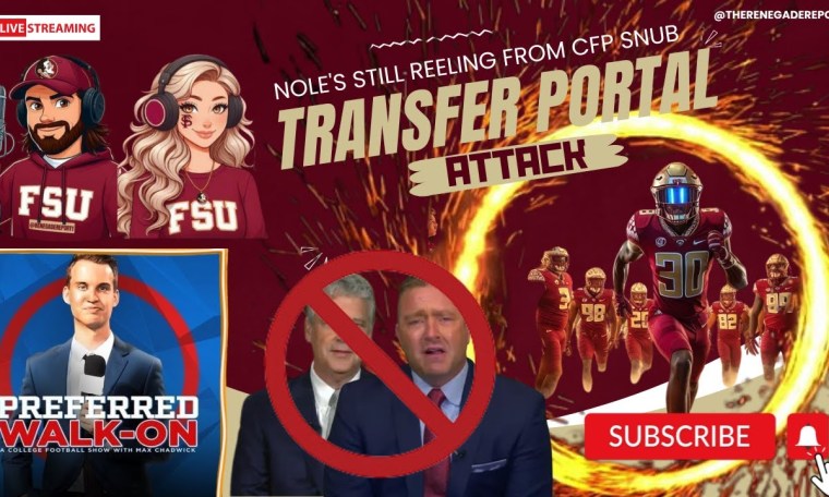 FSU Football & The Day CFB Died | Portal Opens, UGA Orange Bowl Feat. Max Chadwick, @PreferredWalkon FSU Football & The Day CFB Died | Portal Opens, UGA Orange Bowl Feat. Max Chadwick, @PreferredWalkon
