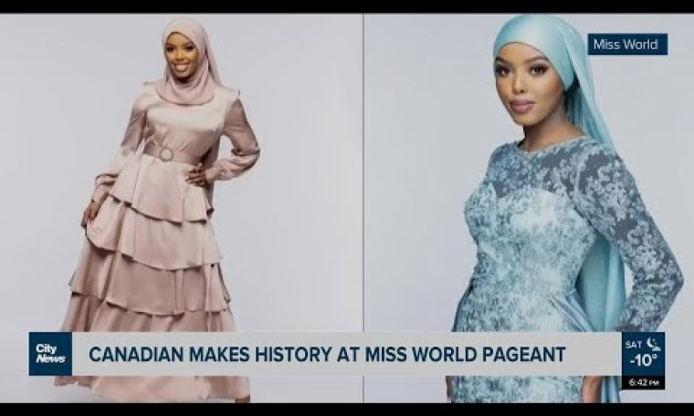 First Hijabi woman to compete in Miss World Pageant First Hijabi woman to compete in Miss World Pageant