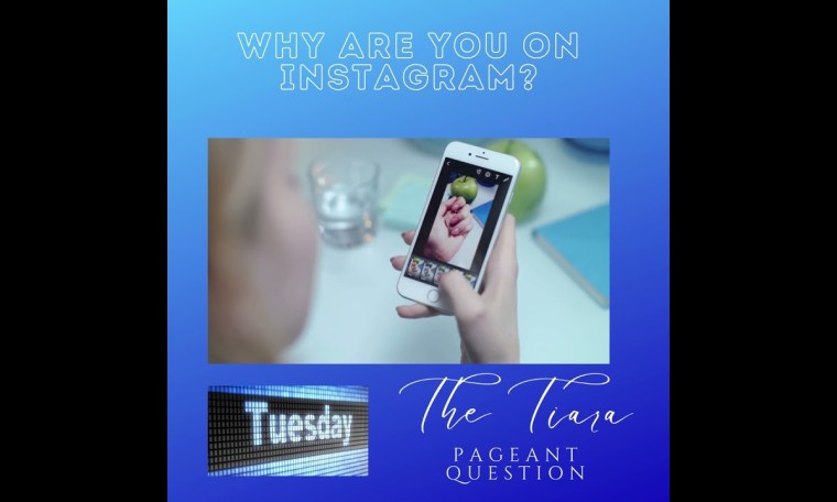 The Tiara Pageant Question :Why are you on Instagram?#missindia #missdiva #missteendiva #instagram The Tiara Pageant Question :Why are you on Instagram?#missindia #missdiva #missteendiva #instagram