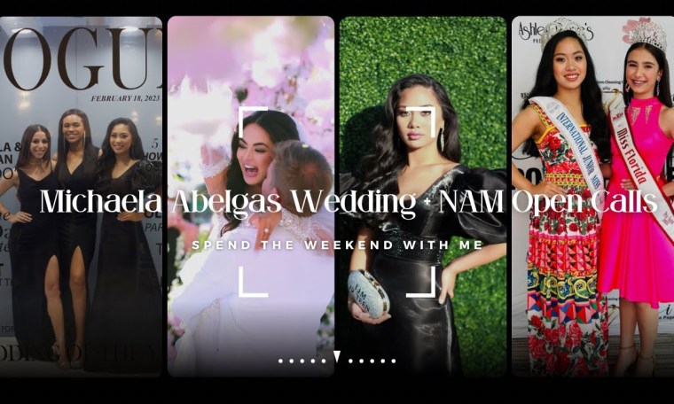 Michaela Abelgas Wedding + NAM Open Calls Vlog National American Miss International Junior Miss IJM Michaela Abelgas Wedding + NAM Open Calls Vlog National American Miss International Junior Miss IJM