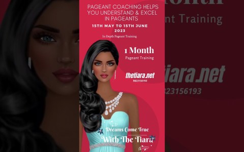 One Month Pageant Training at The Tiara groom you for Life 15th May to 15th June 2023 #pageantcoach One Month Pageant Training at The Tiara groom you for Life 15th May to 15th June 2023 #pageantcoach