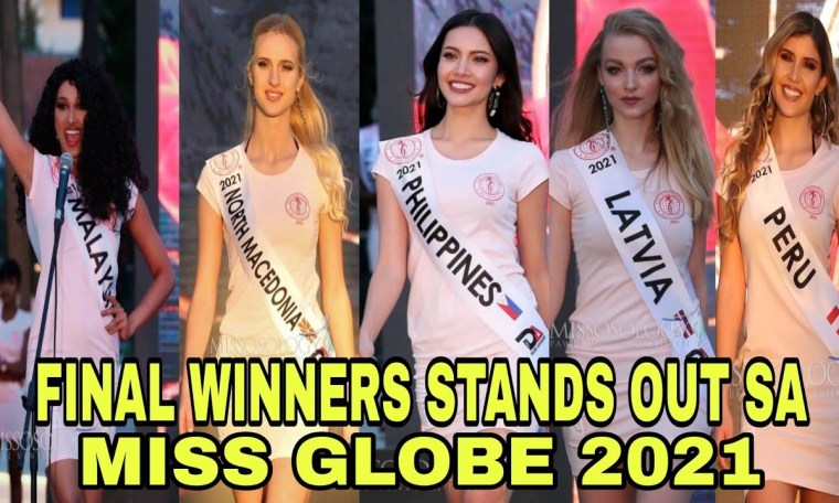 Final top 10 Winners na Stands Out sa Miss Globe 2021 Final top 10 Winners na Stands Out sa Miss Globe 2021