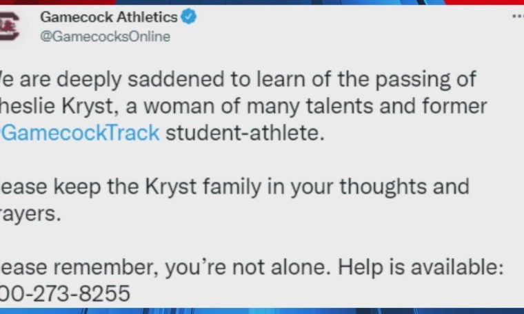 Cheslie Kryst, former UofSC, Miss USA winner dies at 30 Cheslie Kryst, former UofSC, Miss USA winner dies at 30