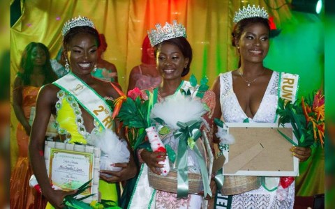 Georgia Bemah from Bong County's crowned Miss Earth Liberia Georgia Bemah from Bong County's crowned Miss Earth Liberia