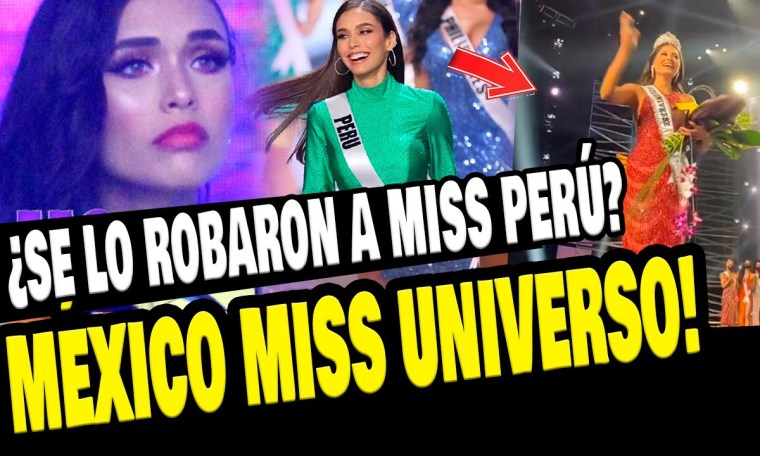 ANDREA MEZA MÉXICO GANÓ EL MISS UNIVERSO 2021 ¿LE R0BARON LA CORONA A MISS PERÚ? ANDREA MEZA MÉXICO GANÓ EL MISS UNIVERSO 2021 ¿LE R0BARON LA CORONA A MISS PERÚ?