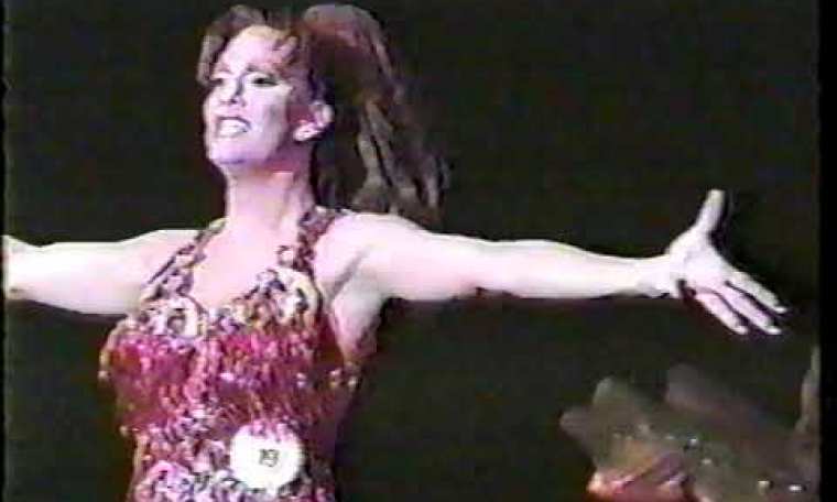 Sabrina White in talent competition for Miss Gay America 1998 Sabrina White in talent competition for Miss Gay America 1998