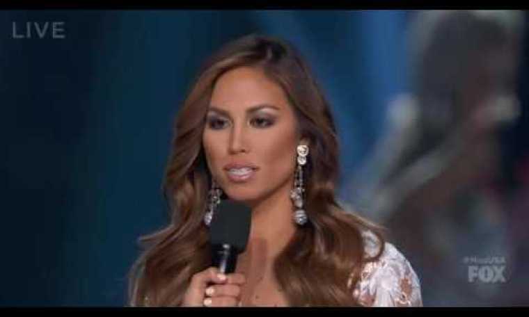 Miss USA 2016 Top 3 Answer A Question Miss USA 2016 Top 3 Answer A Question