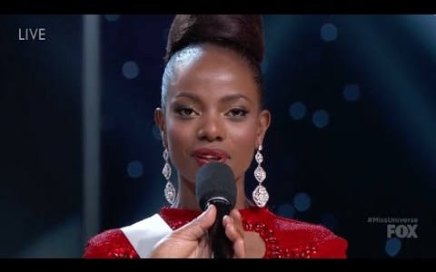 Miss Kenya Asked About Trump at Miss Universe Pageant Miss Kenya Asked About Trump at Miss Universe Pageant