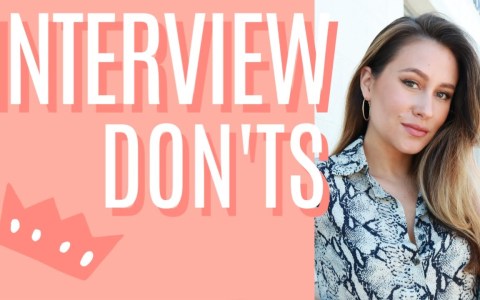 (PAGEANT TIPS) What NOT to do in an interview (PAGEANT TIPS) What NOT to do in an interview
