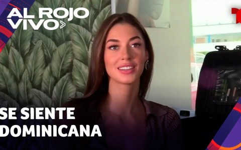 Miss República Dominicana responde a sus críticos y declara que su español va muy bien Miss República Dominicana responde a sus críticos y declara que su español va muy bien