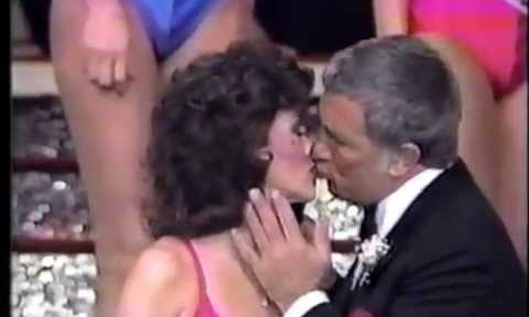 WPIX, 1984: Mrs. America Pageant, Richard Dawson WPIX, 1984: Mrs. America Pageant, Richard Dawson