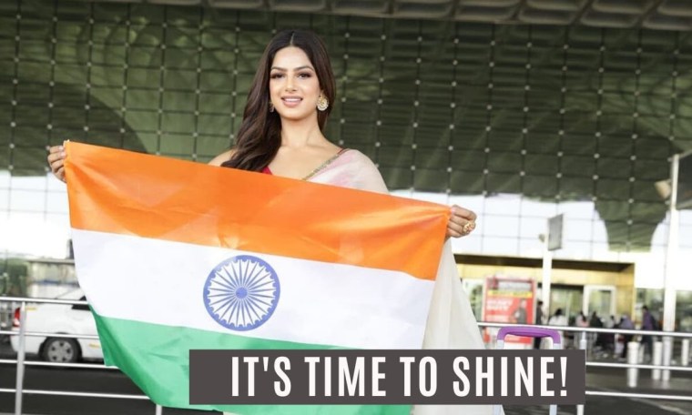 Harnaaz Sandhu Leaves For Israel To Represent India At Miss Universe 2021! Harnaaz Sandhu Leaves For Israel To Represent India At Miss Universe 2021!