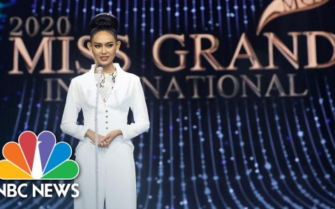 Myanmar Beauty Pageant Contestant Condemns Military Crackdown | NBC News Myanmar Beauty Pageant Contestant Condemns Military Crackdown | NBC News