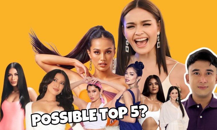 MY TOP 5 FOR MISS UNIVERSE PHILIPPINES 2023. MY TOP 5 FOR MISS UNIVERSE PHILIPPINES 2023.