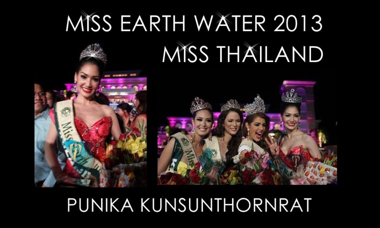 Miss Earth Water 2013 Miss Thailand Punika Kunsuntornrat Miss Earth Water 2013 Miss Thailand Punika Kunsuntornrat