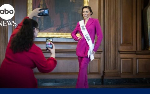 Miss USA gives up her crown to focus on mental health Miss USA gives up her crown to focus on mental health