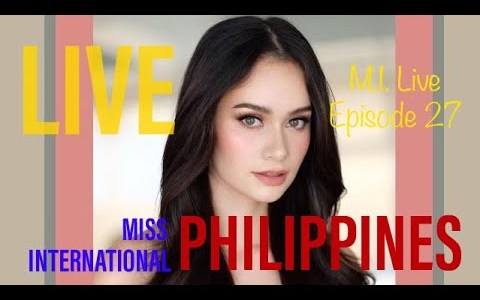 M.I. Live Episode 27 with Miss International PHILIPPINES 2021 Hannah Arnold M.I. Live Episode 27 with Miss International PHILIPPINES 2021 Hannah Arnold