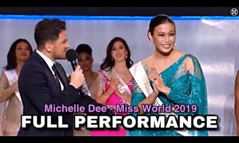 FULL PERFORMANCE-MICHELLE DEE Miss World 2019 FULL PERFORMANCE-MICHELLE DEE Miss World 2019