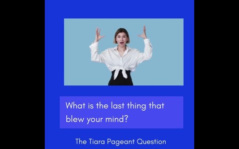 The Tiara Pageant Question :What is the last thing that blew your mind?#missindia #missdiva The Tiara Pageant Question :What is the last thing that blew your mind?#missindia #missdiva