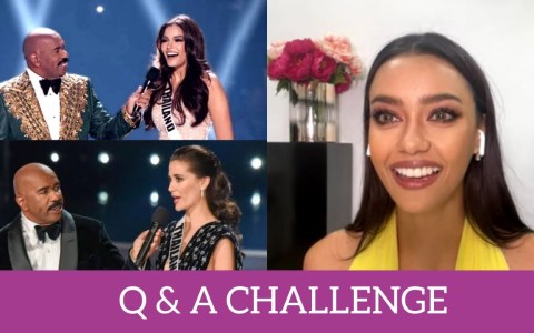 Amanda Obdam answers Miss Universe questions Amanda Obdam answers Miss Universe questions