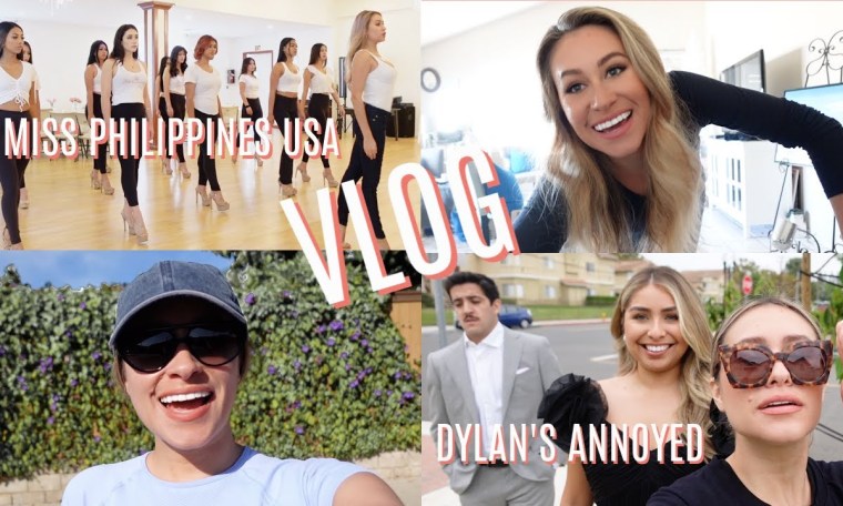 Coaching Miss Philippines USA, Joke time with Miss Earth + Chey's engagment shoot | VLOG Coaching Miss Philippines USA, Joke time with Miss Earth + Chey's engagment shoot | VLOG