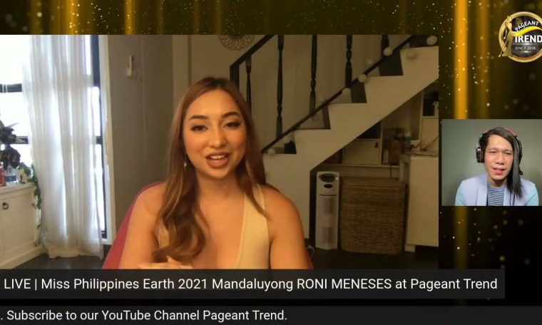 LIVE | Miss Philippines Earth 2021 Mandaluyong RONI MENESES at Pageant Trend LIVE | Miss Philippines Earth 2021 Mandaluyong RONI MENESES at Pageant Trend