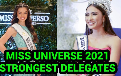 MISS UNIVERSE 2021 STRONGEST DELEGATES MISS UNIVERSE 2021 STRONGEST DELEGATES
