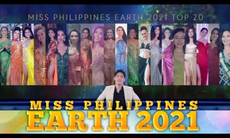 TOP 20 IN EVENING GOWN COMPETITION : MISS PHILIPPINES EARTH 2021 TOP 20 IN EVENING GOWN COMPETITION : MISS PHILIPPINES EARTH 2021