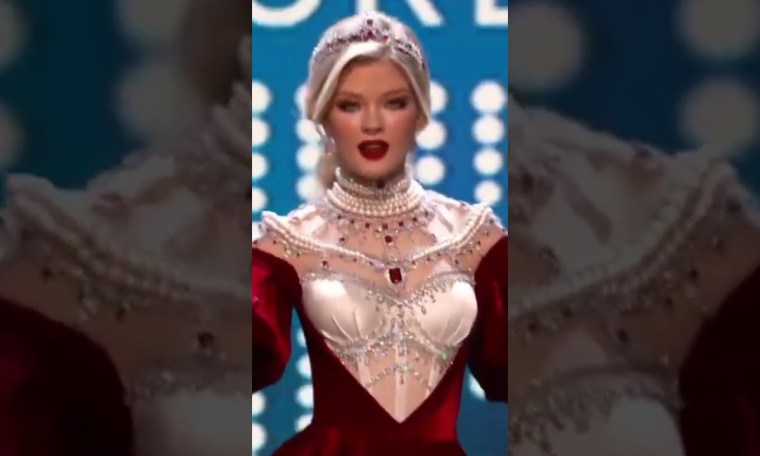 Anger over Miss Russia's Clothes in USA | Miss Universe Controversy #shorts Anger over Miss Russia's Clothes in USA | Miss Universe Controversy #shorts