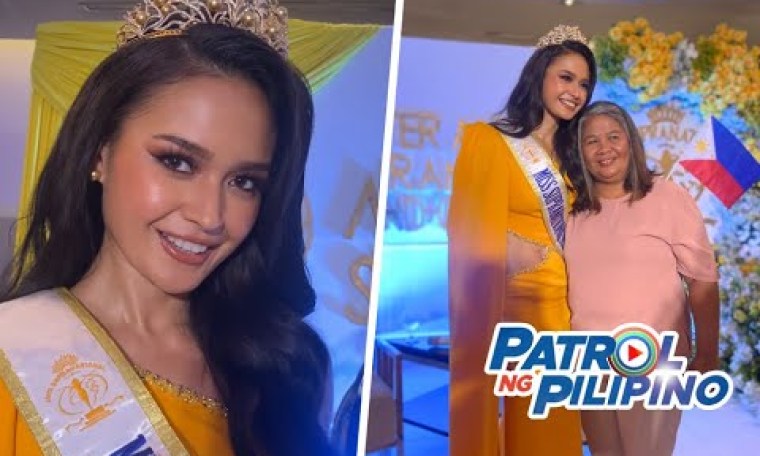 Pageant tips mula kay Pauline Amelinckx | Patrol ng Pilipino Pageant tips mula kay Pauline Amelinckx | Patrol ng Pilipino
